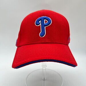 Philadelphia Phillies Cap M/L Red New Era Authentic Collection Practice Hat Mesh